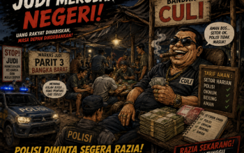 Lapor Ibu Kapolres, Tutup Judi Liar Milik CULI yang Beroperasi di Samping Rumdin Kapolsek Parittiga