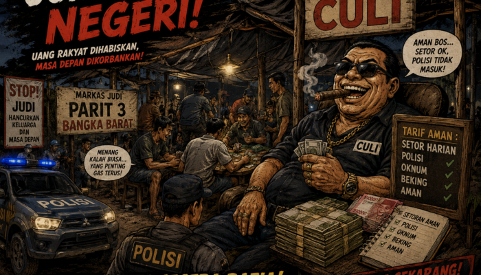 Lapor Ibu Kapolres, Tutup Judi Liar Milik CULI yang Beroperasi di Samping Rumdin Kapolsek Parittiga