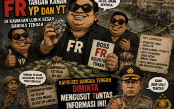 Tak Gentar Tangkapan Polda Babel, Aktor Lama Eks Penambang Kuruk FR Kembali Masuk Arena Jual Beli Timah Ilegal di Lubuk Besar