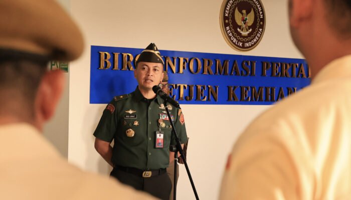 Apel Pagi Biro Infohan, Karo Infohan Tekankan Disiplin dan Peningkatan Kinerja